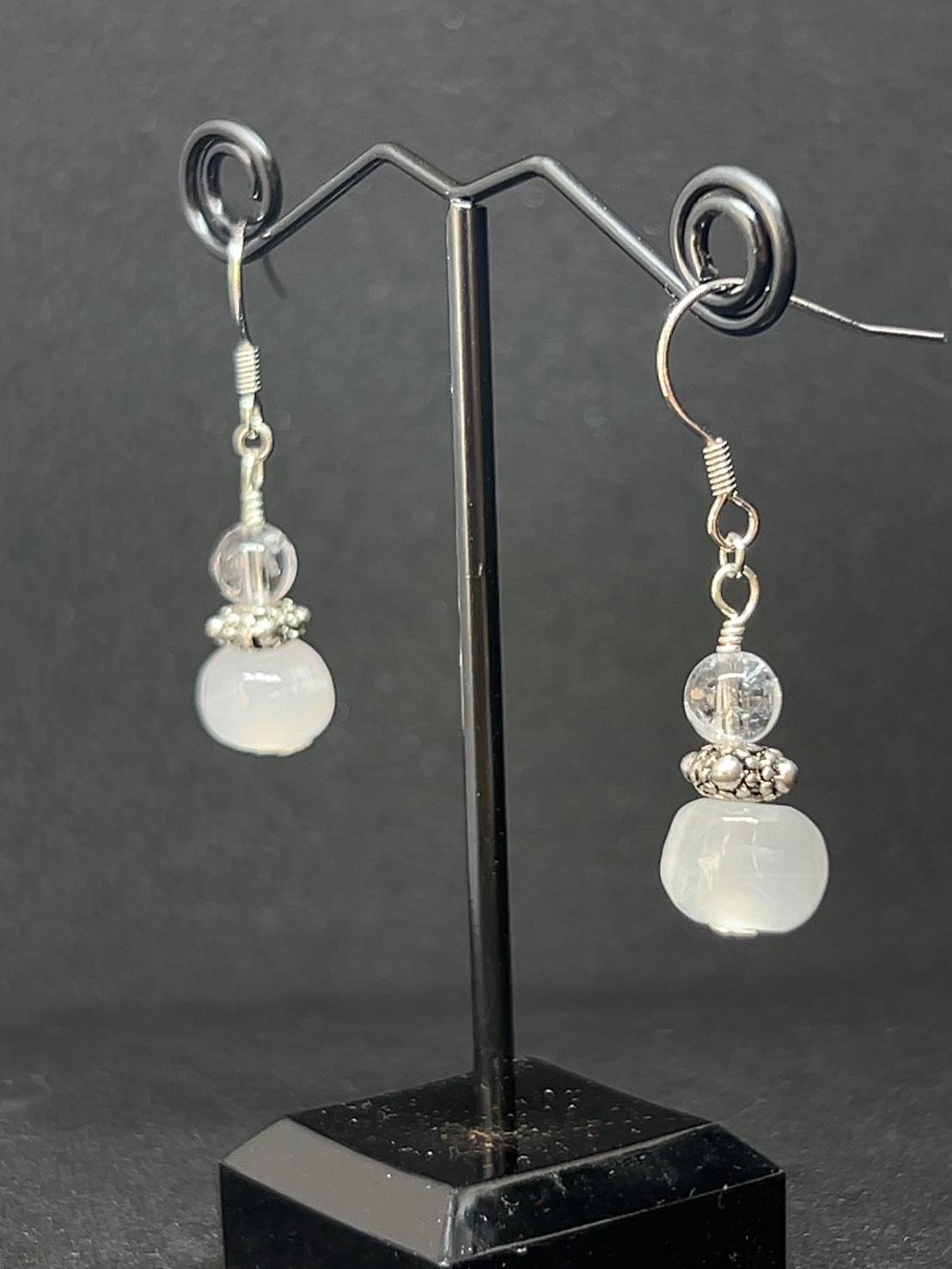 雪だるまなピアス　EA-4